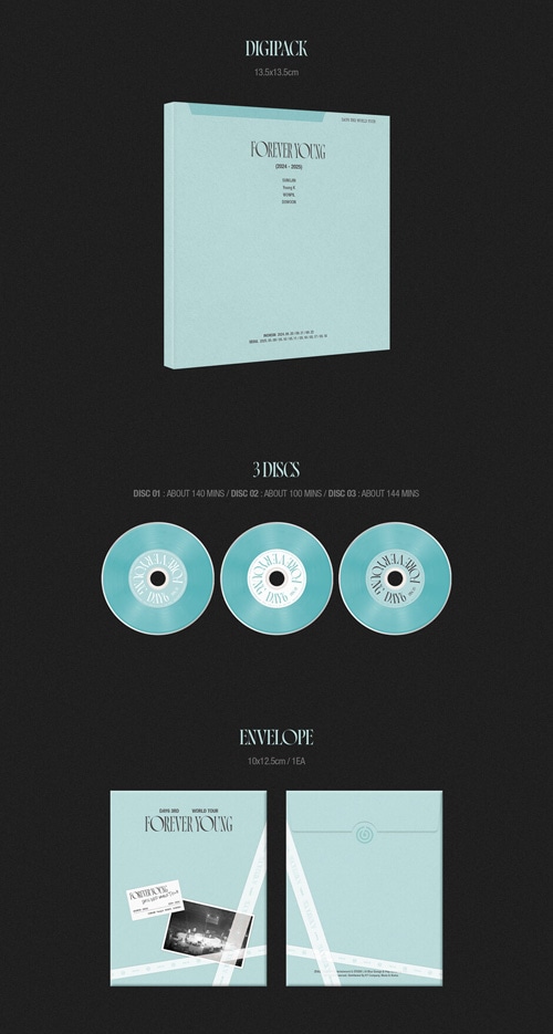 初回限定特典] 韓国音楽 DAY6 (デイシックス) 3RD WORLD TOUR [FOREVER