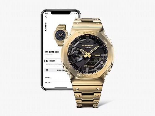 カシオGショック GM-B2100GD-5AJF メンズ スマートフォンリンク