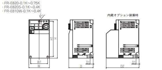 三菱電機 FR-E820-0.2K-1通販】設備プロ王国公式通販