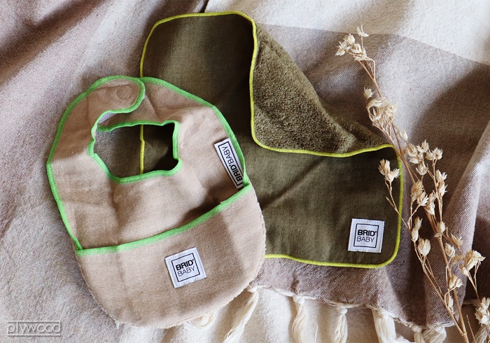 BRIDBABY ポケッタブルスタイ 2枚組 001420 | ベビー＆キッズ