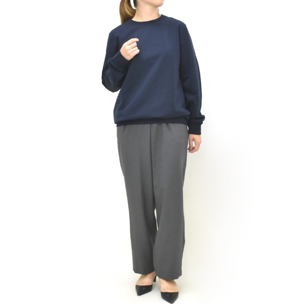 SLOANE スローン スビンギザコットンクルーネックスウェット SL7S-T422