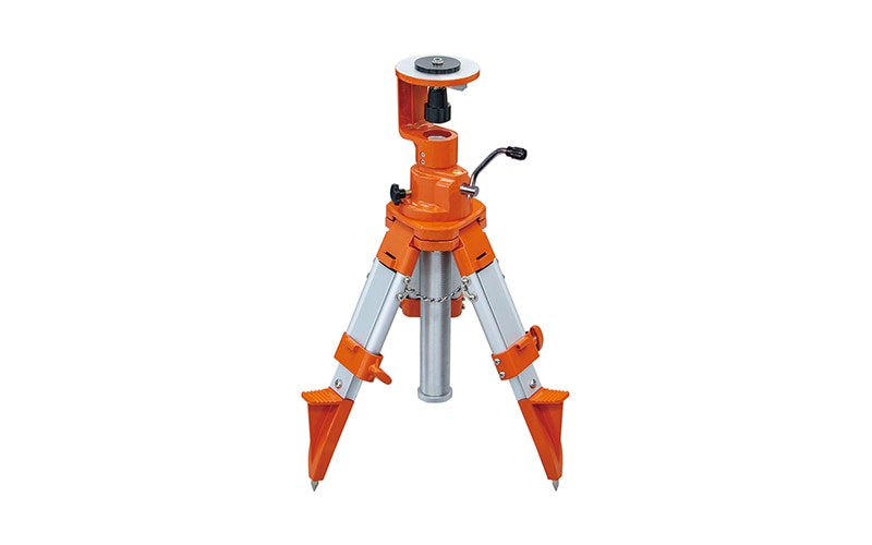 三脚 ハンドル式エレベーター スライド式 短脚型 | レーザー・光学測定