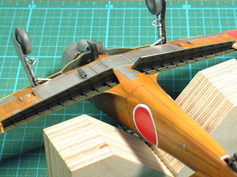 2025/06/14 製作記事～1/48 モクセイ疾風・立川キ106（タミヤ改造