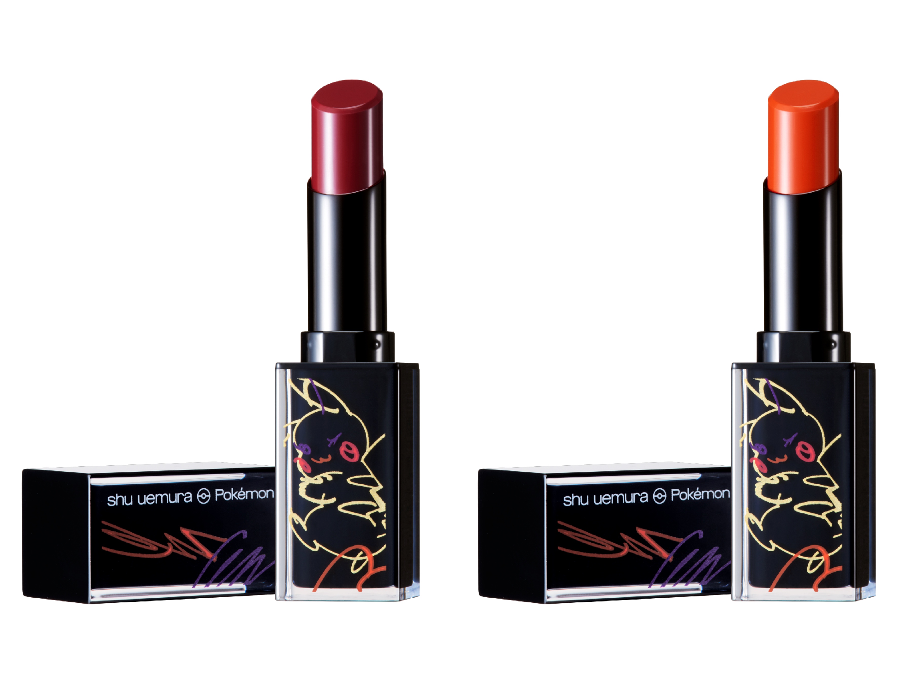 シュウ ウエムラとピカチュウの電撃コラボレーション。あなたもカラー