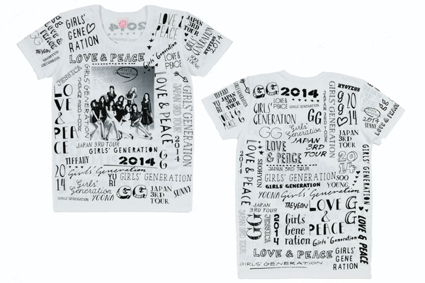 GIRLS' GENERATION〜LOVE&PEACE〜JAPAN 3rd Tour グッズ販売詳細決定