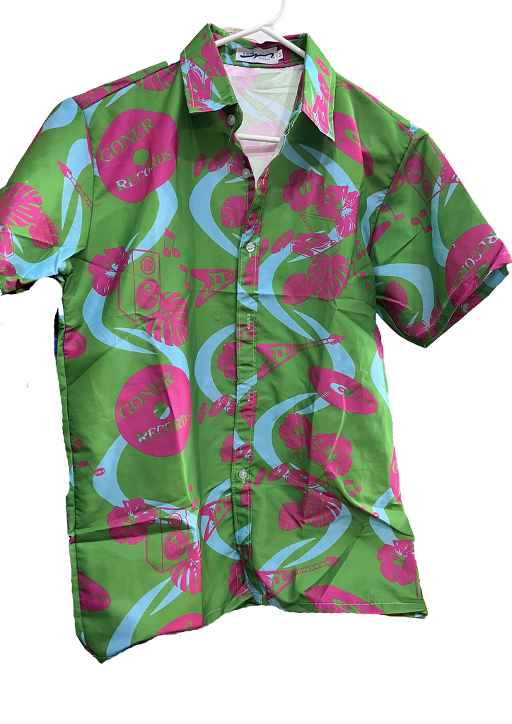 GONER HAWAIIAN STYLE SHIRT- GONER20 COLLECTION! WOW! – Goner Records