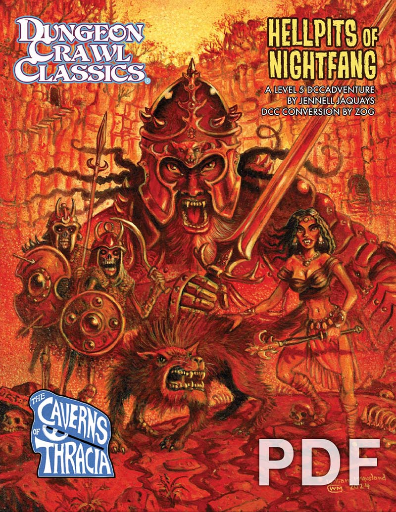 DCC RPG: Hellpits of Nightfang - PDF - Goodman Games Store
