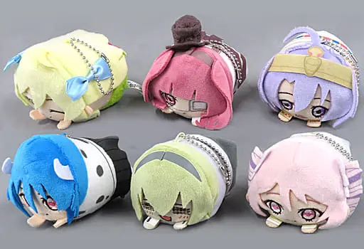 Full Set) Jashin-chan - Plush Key Chain - Mochi Kororin (全6種