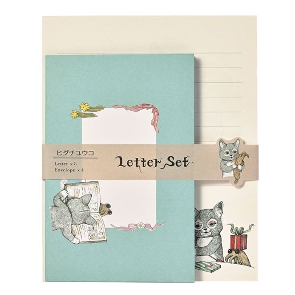 MOE 絵本雑貨店｜【MOE】レターセット(ヒグチユウコ/ニャンコ