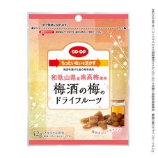 CO・OP 和歌山県産南高梅使用 梅酒の梅のドライフルーツ 42g