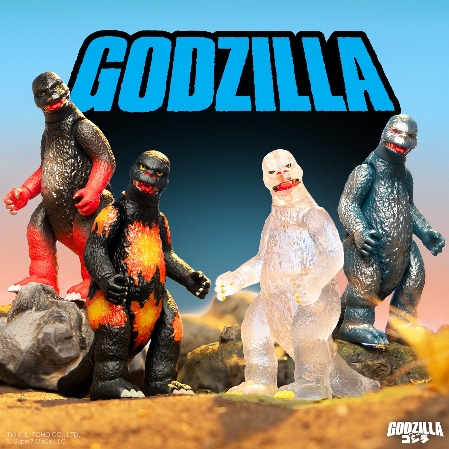 TOHO BLIND BOX WAVE 04 (SHOGUN V2) - Set of 12 – Godzilla
