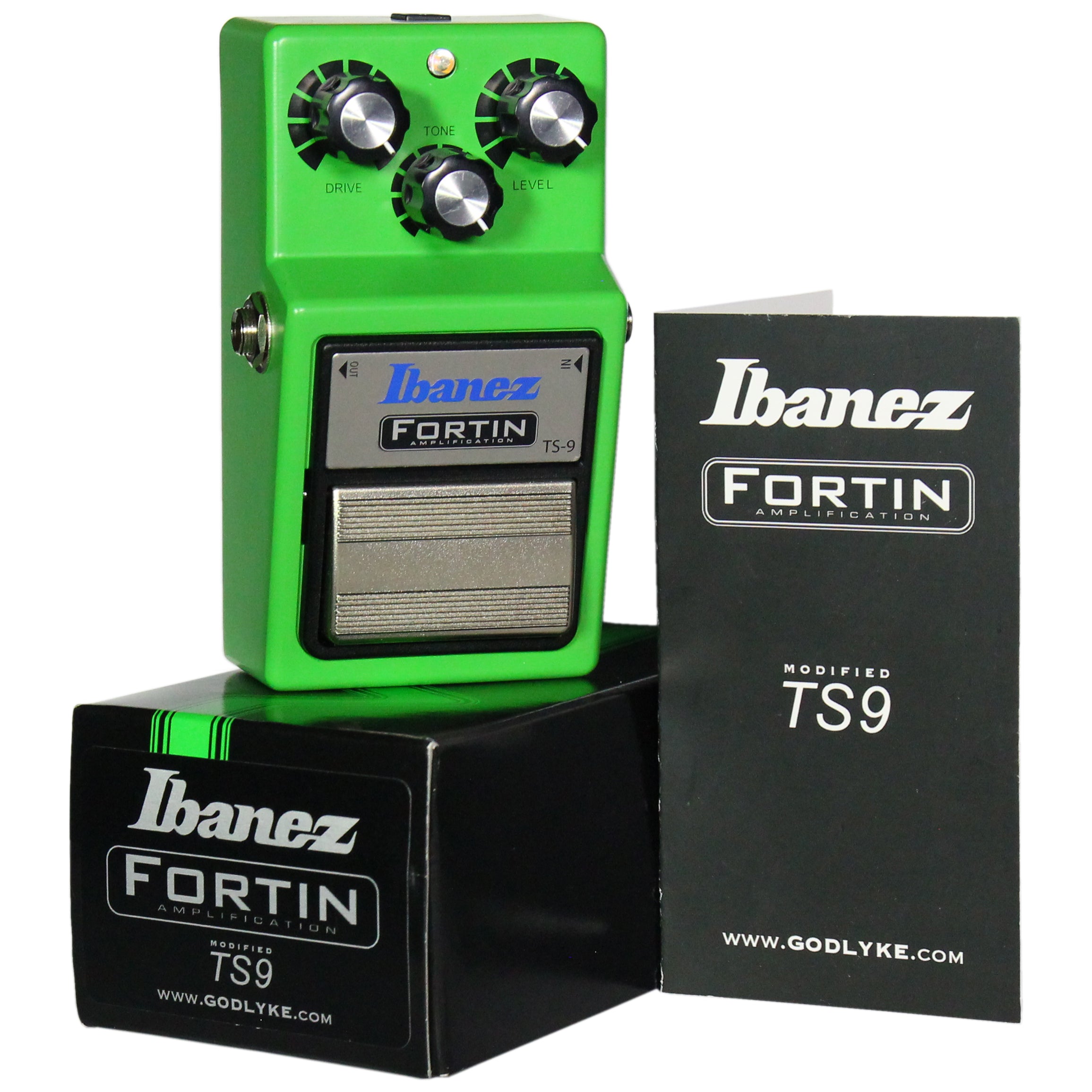 Fortin-Modded Ibanez TS-9 Tube Screamer Overdrive – Godlyke