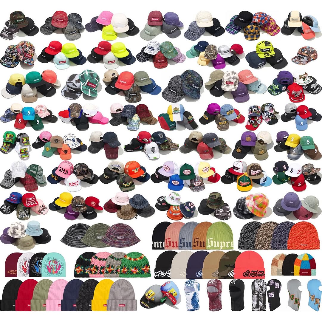 Supreme 25SSのキャップ＆ハット一覧 | God Meets Fashion