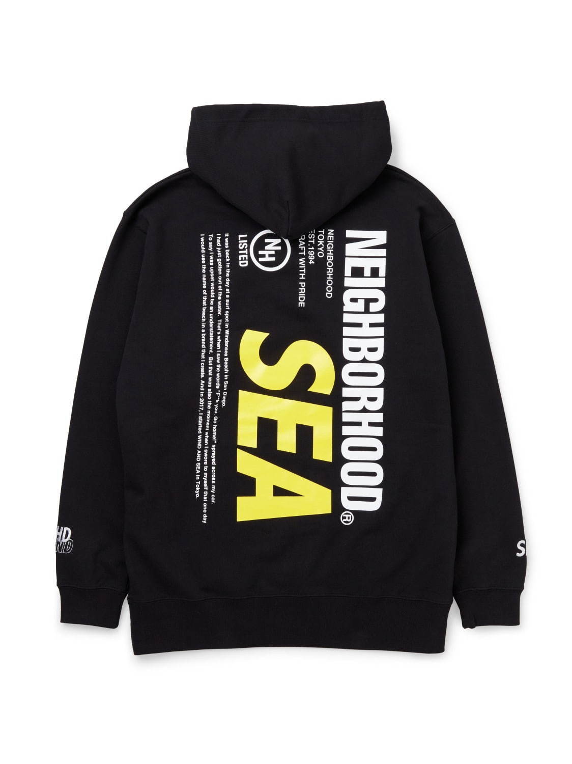 NEIGHBORHOOD × WIND AND SEA 20SSコラボアイテムが3/28に国内発売予定