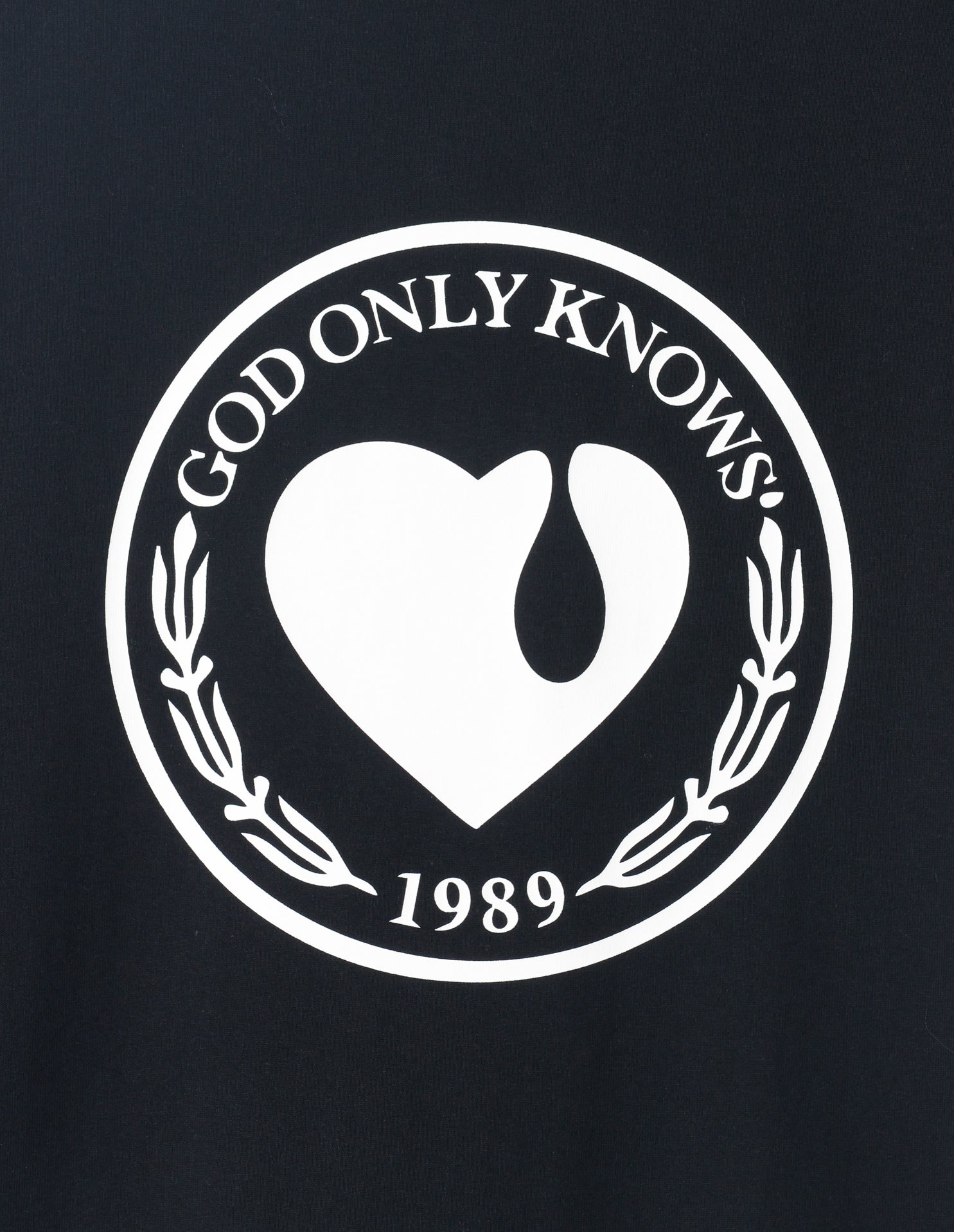EMBLEM TEE – GOD ONLY KNOWS