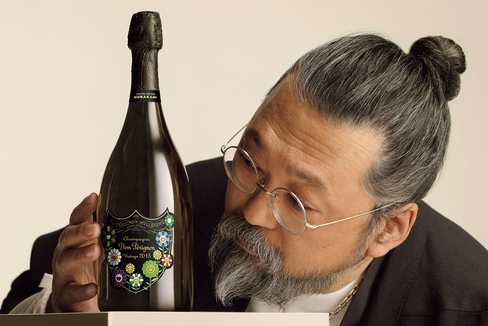 村上隆×ドン ペリニヨンの限定シャンパーニュ | GOETHE