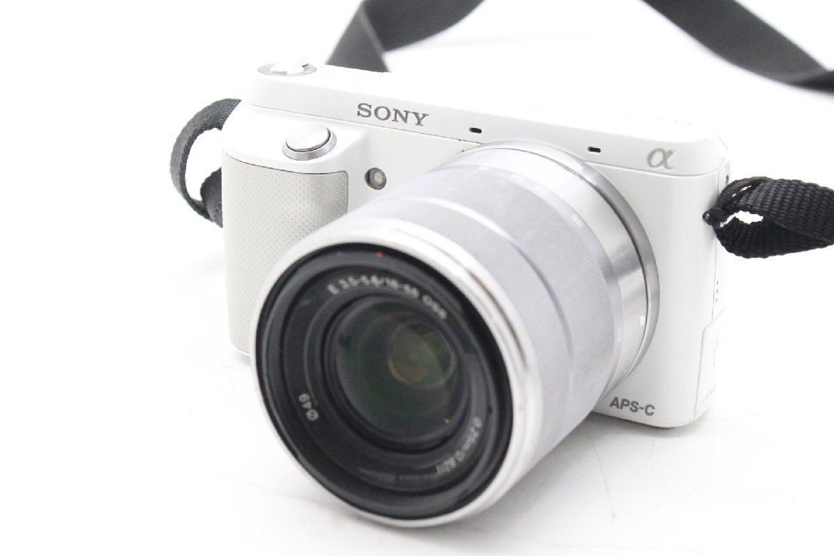 買取実績》 SONY α NEX-F3 ミラーレス一眼 ボディ レンズ セット