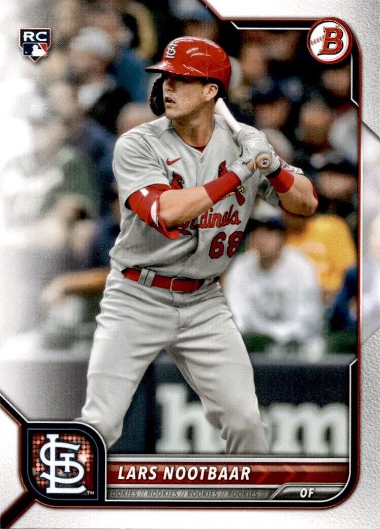 MLB Future Watch: Lars Nootbaar Baseball Cards, St. Louis Cardinals
