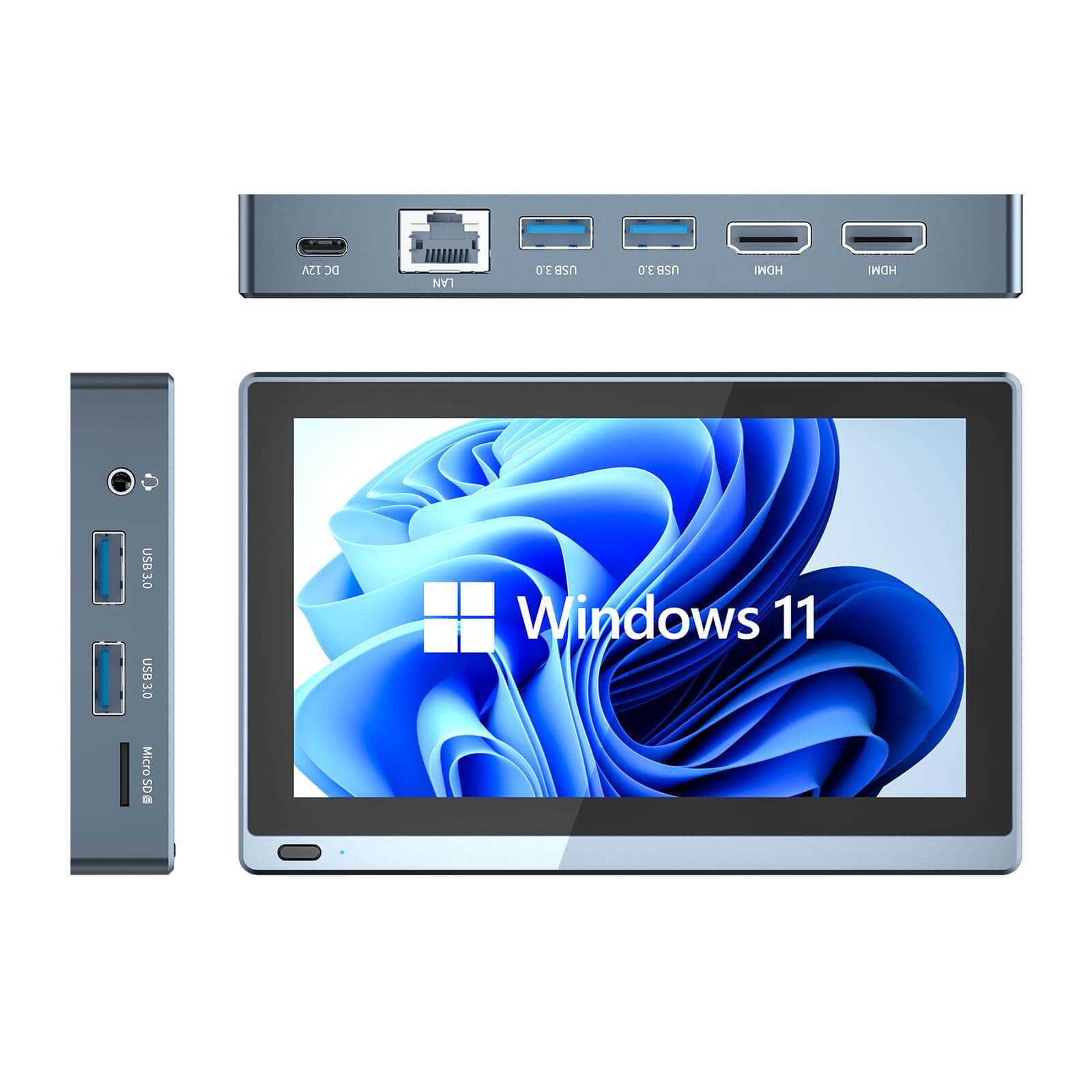 HIGOLEPC Gole 1 Pro Mini PC - Windows 11 Pro Intel Celeron J4105 8GB R