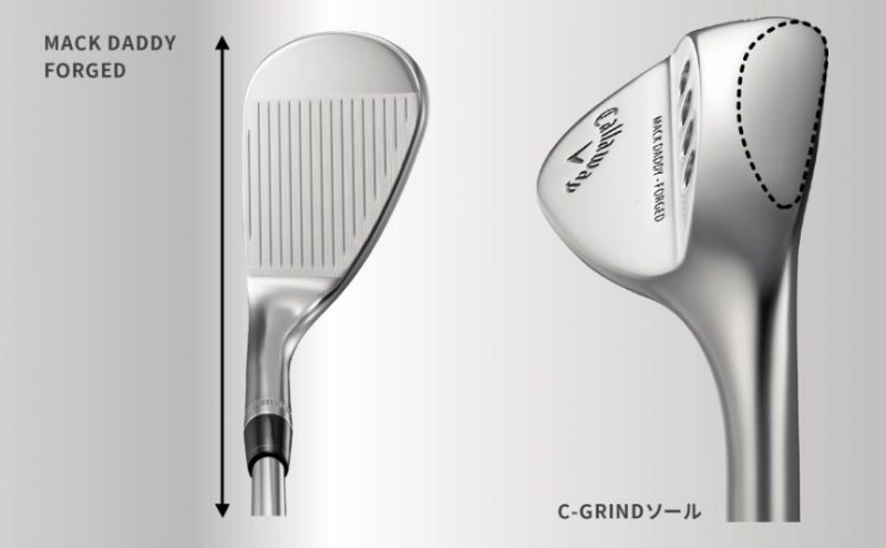 おすすめ】キャロウェイMACK DADDY FORGEDウェッジ アジア限定モデル