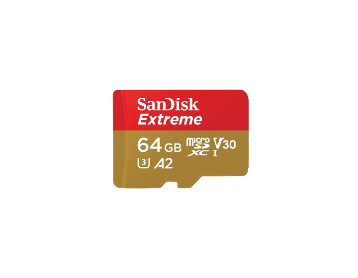 SanDisk Extreme® 64GB MicroSDXC™ - Memory Card for Cameras | GoPro