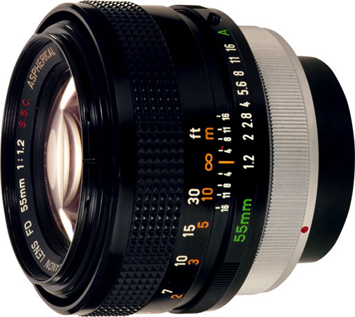 FD55mm F1.2 S.S.C. ASPHERICAL - キヤノンカメラミュージアム