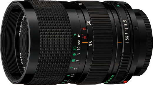 New FD35-70mm f/4 - Canon Camera Museum