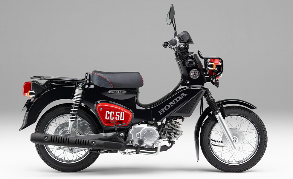 スーパーカブ50」「スーパーカブ50 プロ」「クロスカブ50