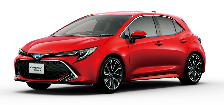 カローラ、カローラ ツーリング、カローラ スポーツを一部改良