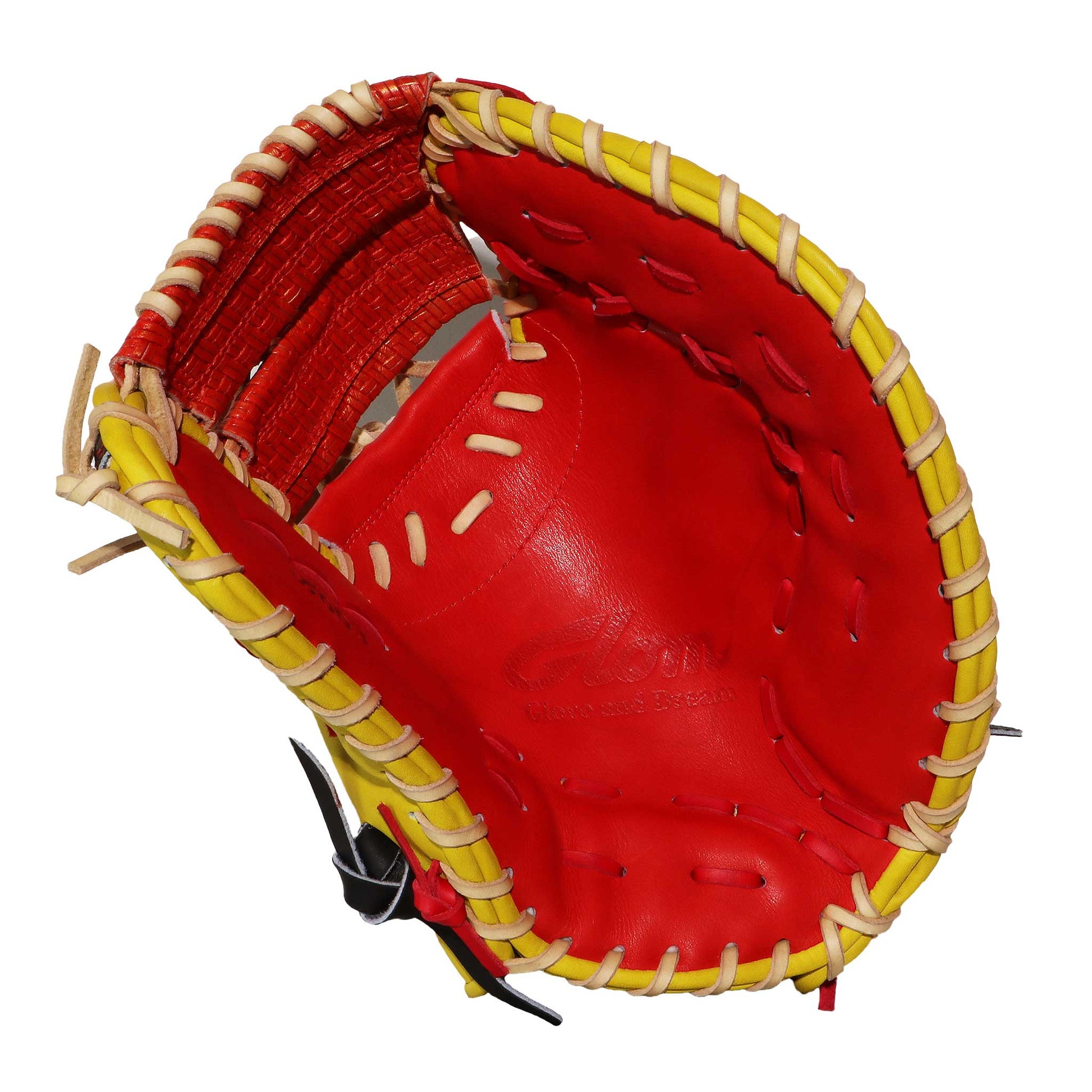 硬式用｜ファーストミット｜003型｜ジュテルステア×型押し(しめ