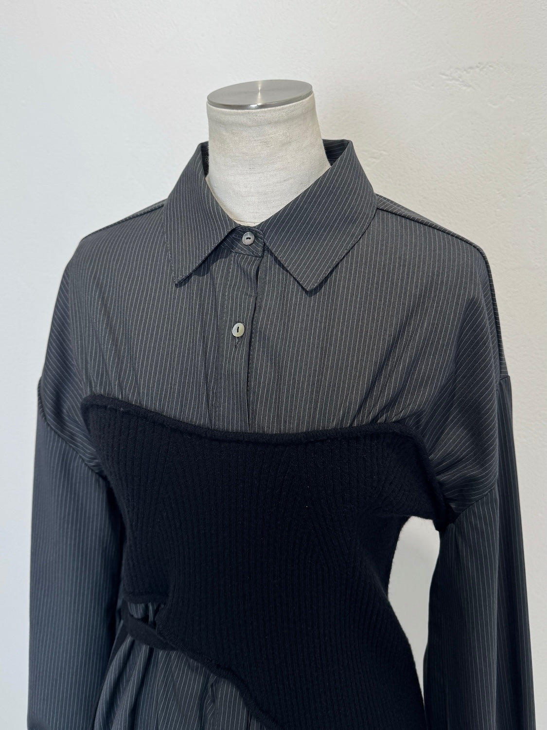 ドッキング KNITビスチェ シャツ