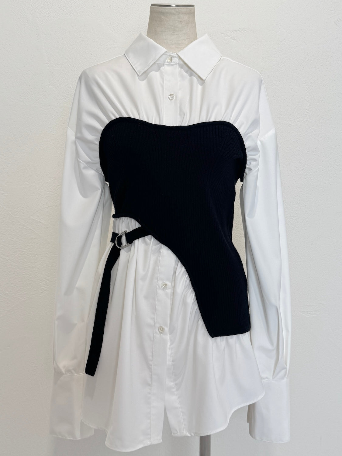 ドッキング KNITビスチェ シャツ