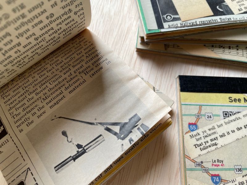 コラージュ用素材・素材帳