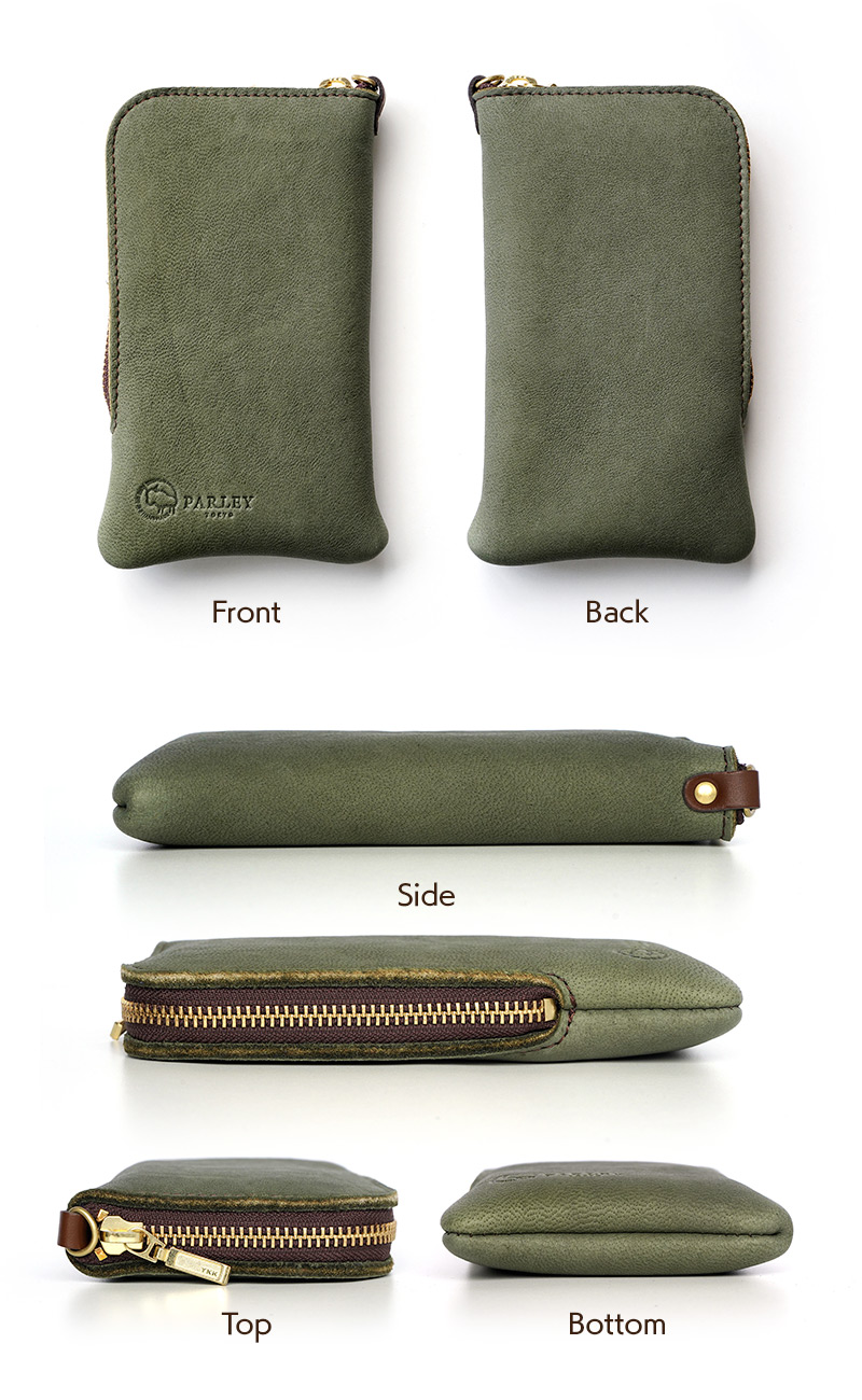 鹿革がふんわりやわらか【スタンド型ペンケース】自立する便利な大人の