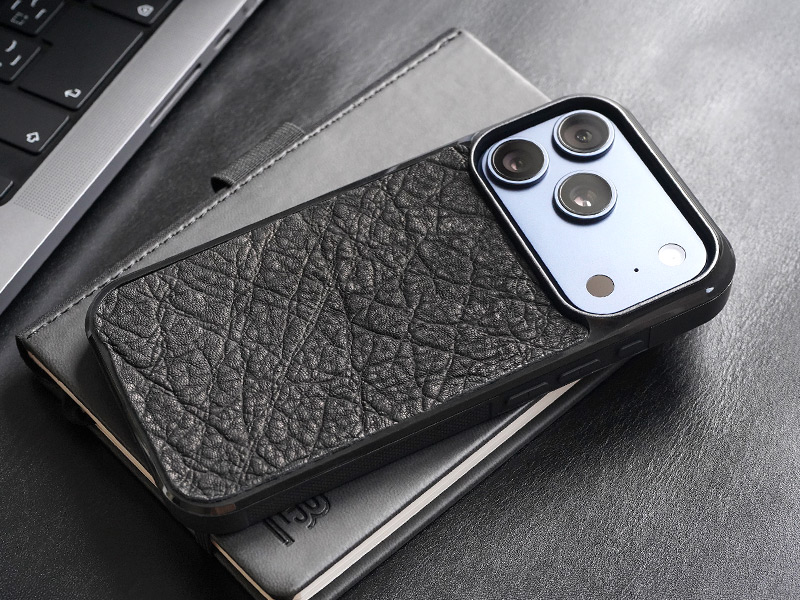 象革】iPhone17Pro ケース 背面 本革 シェル WINGLIDE NPS 本革ケース