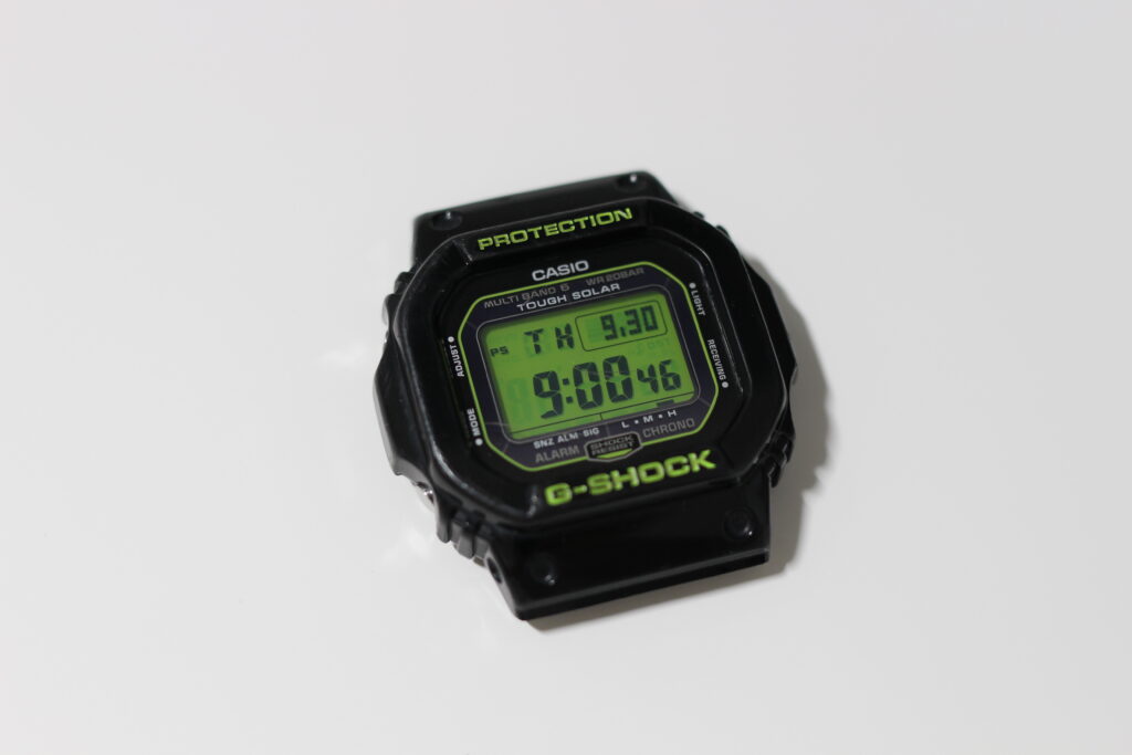 GW-M5610BC-1JF】2021年のトレンド「グリーンカラー化」で印象が一遍