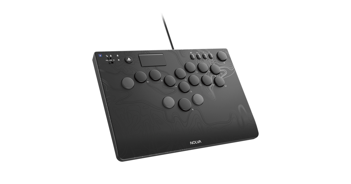 NOLVA Mechanical All-Button Arcade Controller for PlayStation5