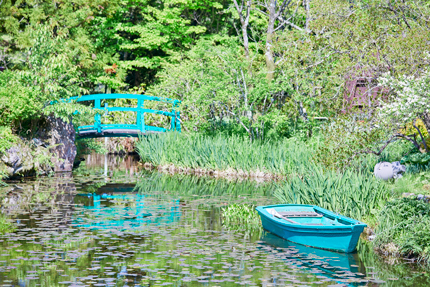 水連の庭 水の庭 – 北川村「モネの庭」マルモッタン