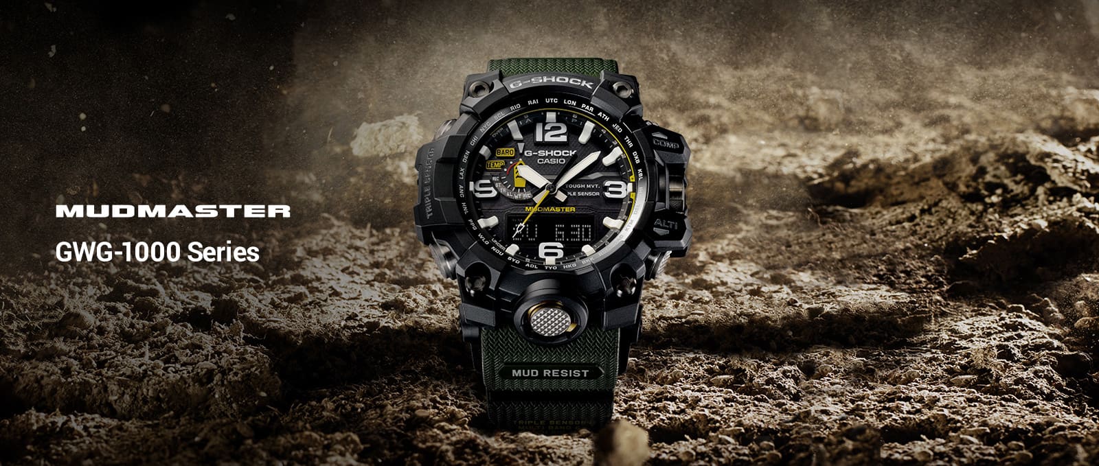 MASTER OF G - LAND - MUDMASTER - GWG-1000 | G-SHOCK MIDDLE EAST