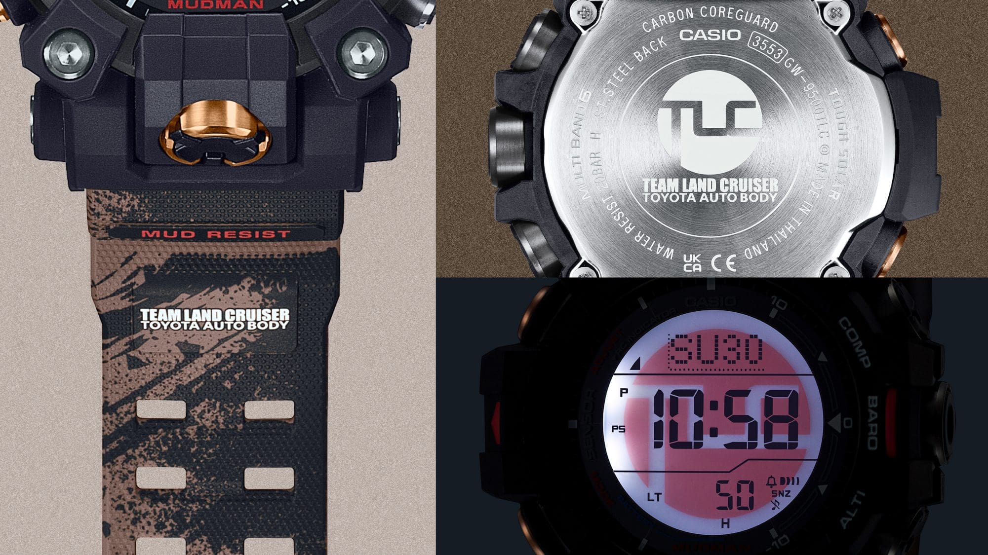 GW-9500TLC | Team Land Cruiser collaboration model | CASIO