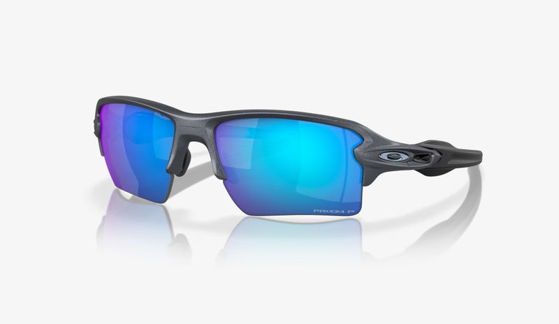 Oakley Flak 2.0 XL - Steele with Prizm Sapphire Polarized 0OO9188
