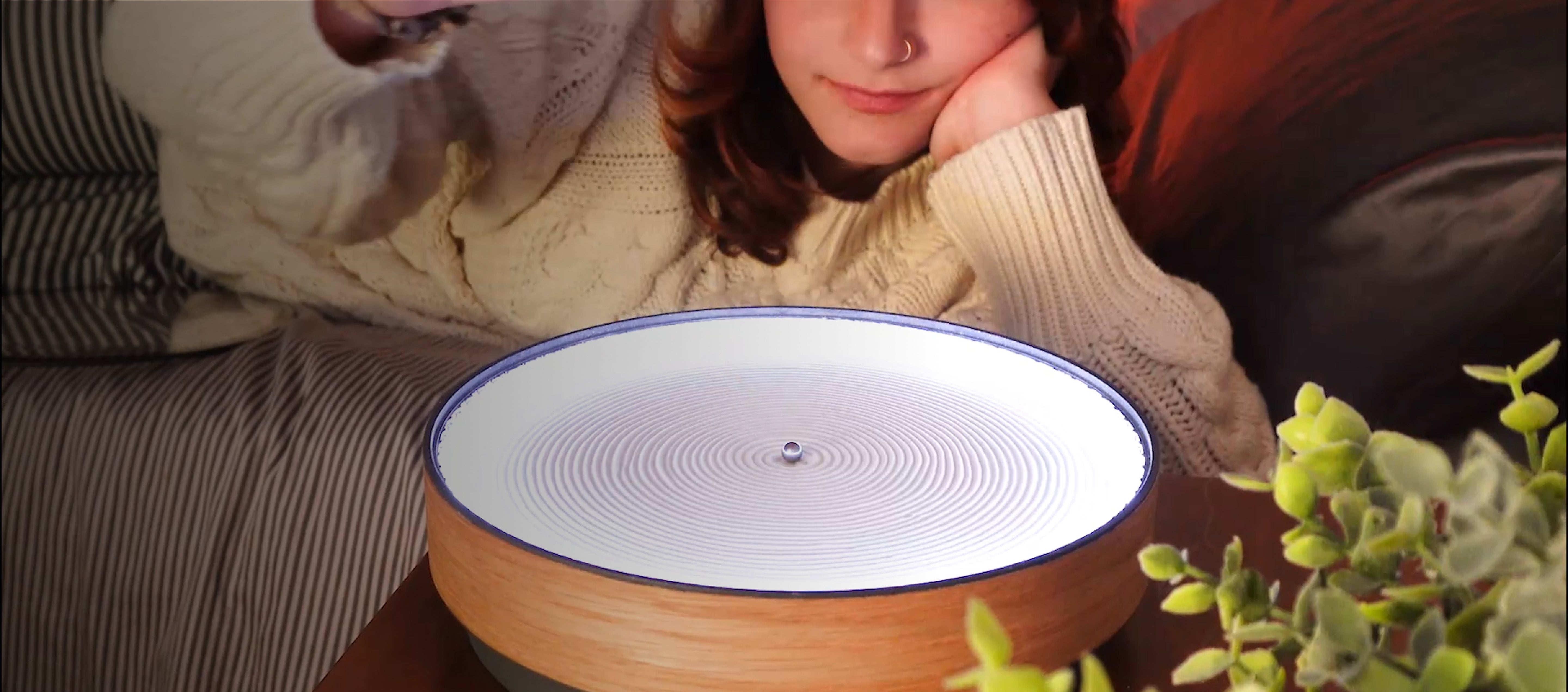 Oasis Mini | Elevate Your Space with Kinetic Sand Art