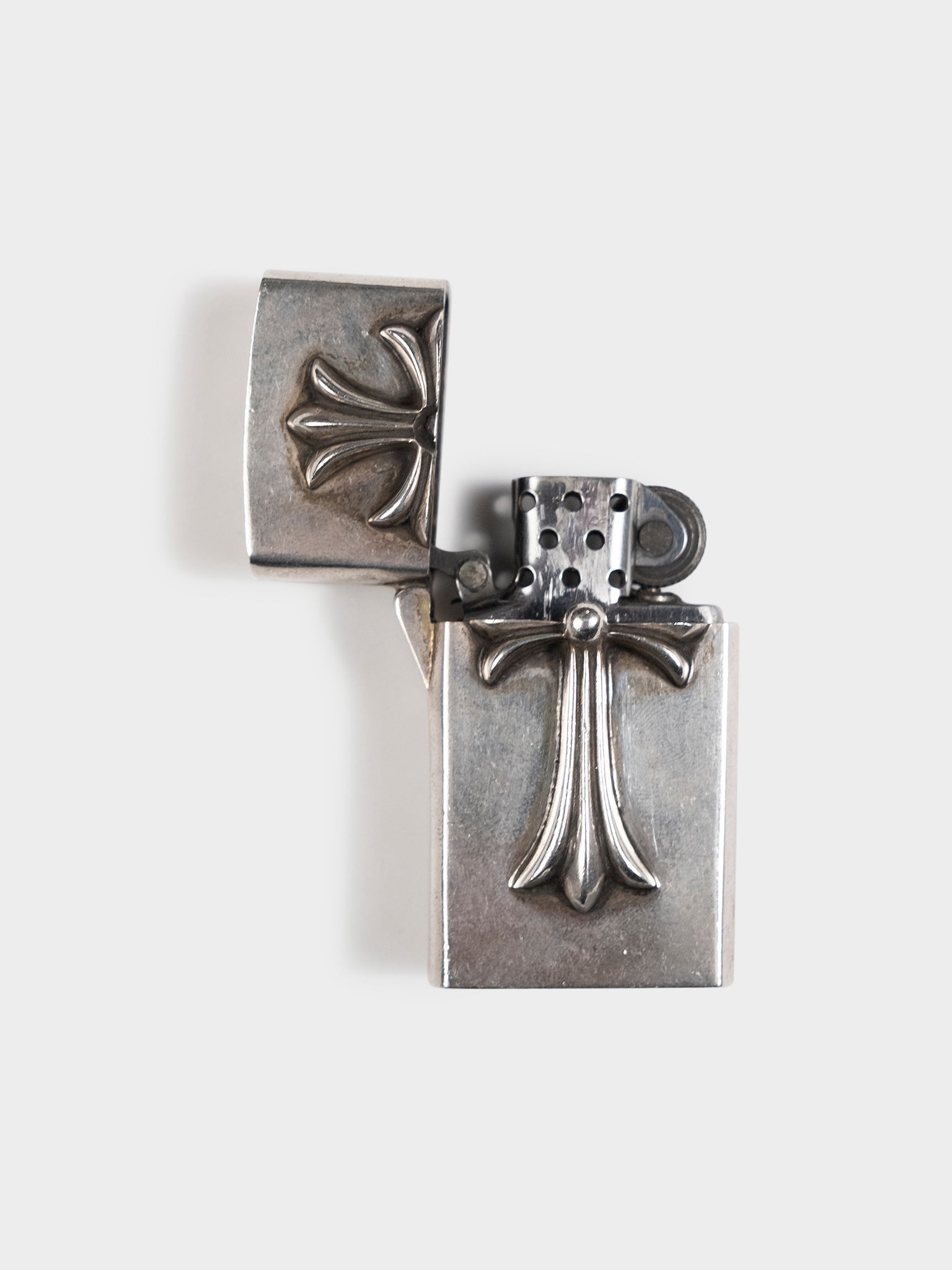 Buy Chrome Hearts Cross Zippo Lighter Online at Groupie