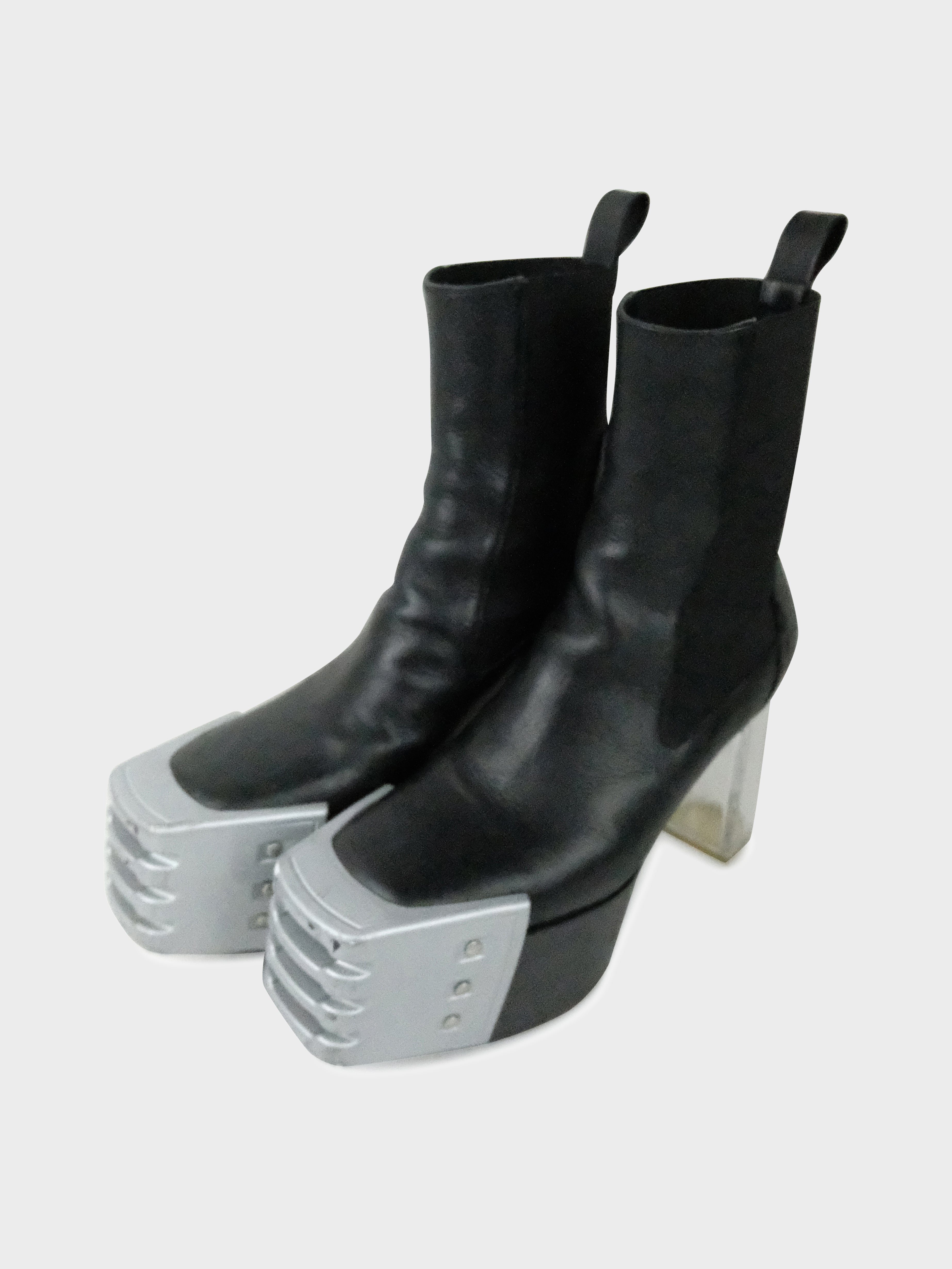 靴 rick owens grilled kiss boots 43 Grilled Kiss Boots in Black