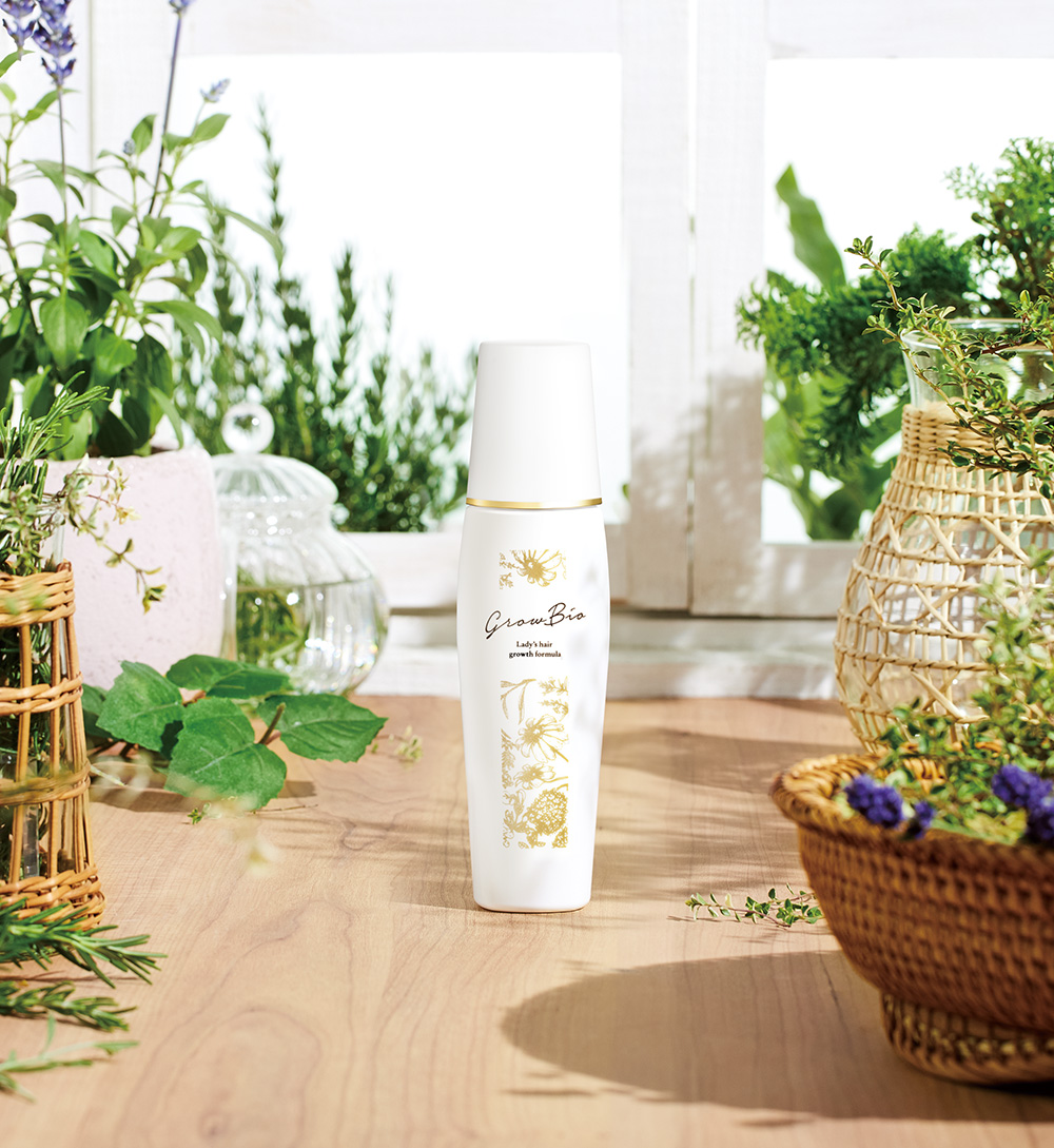 植物の力で美髪を育てる。growBio