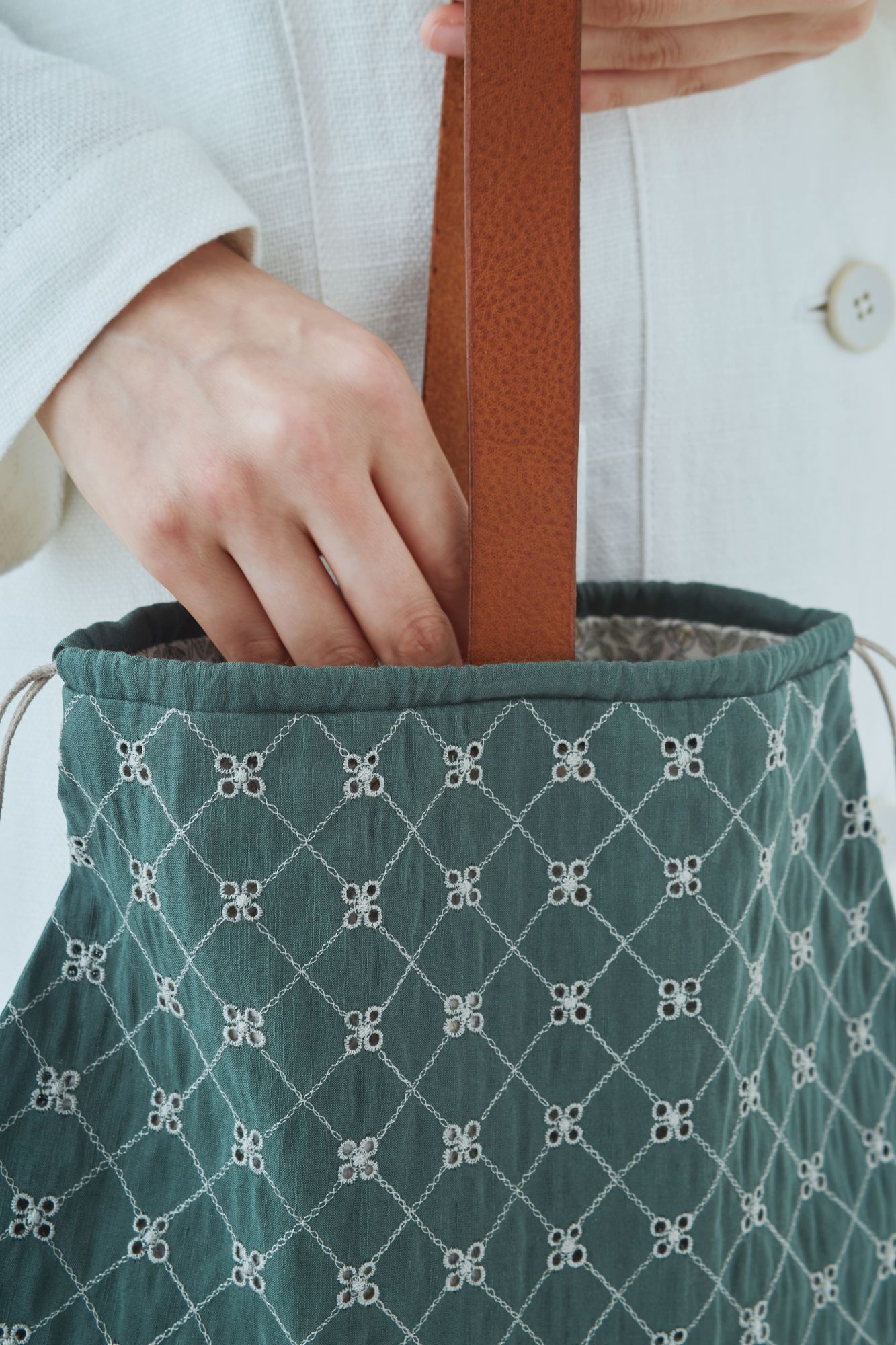 新作⚫︎ミナペルホネン⚫︎ハンドメイド⚫︎ホイップbag 新作 ミナ