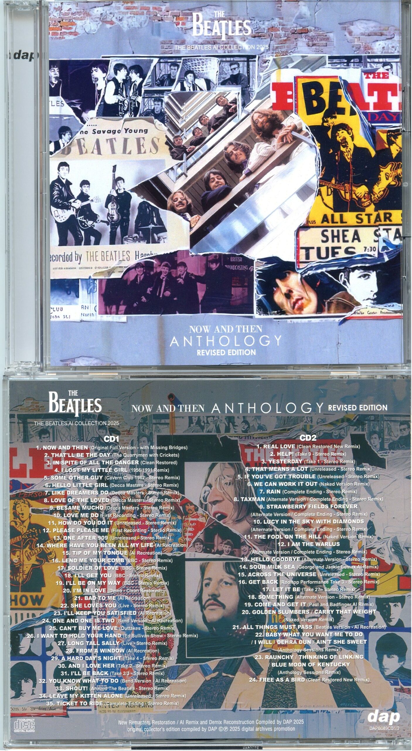 The Beatles - Now And Then Anthology Revised Edition ( 2 CD SET