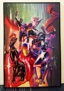 Marvel Universe Avengers MCU by J. Scott Campbell 8x12 FRAMED