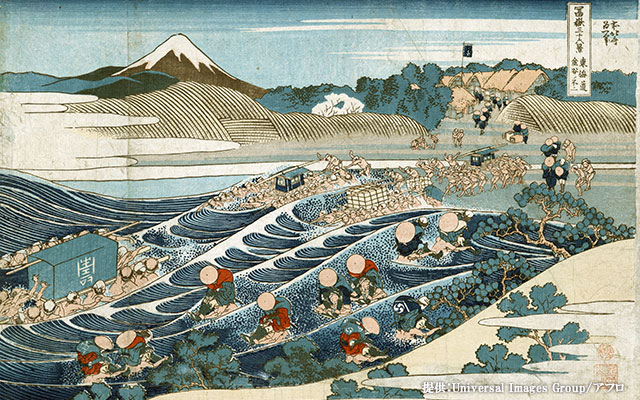 作者不明の西洋画 じつは葛飾北斎の作品だったとわかって大慌て