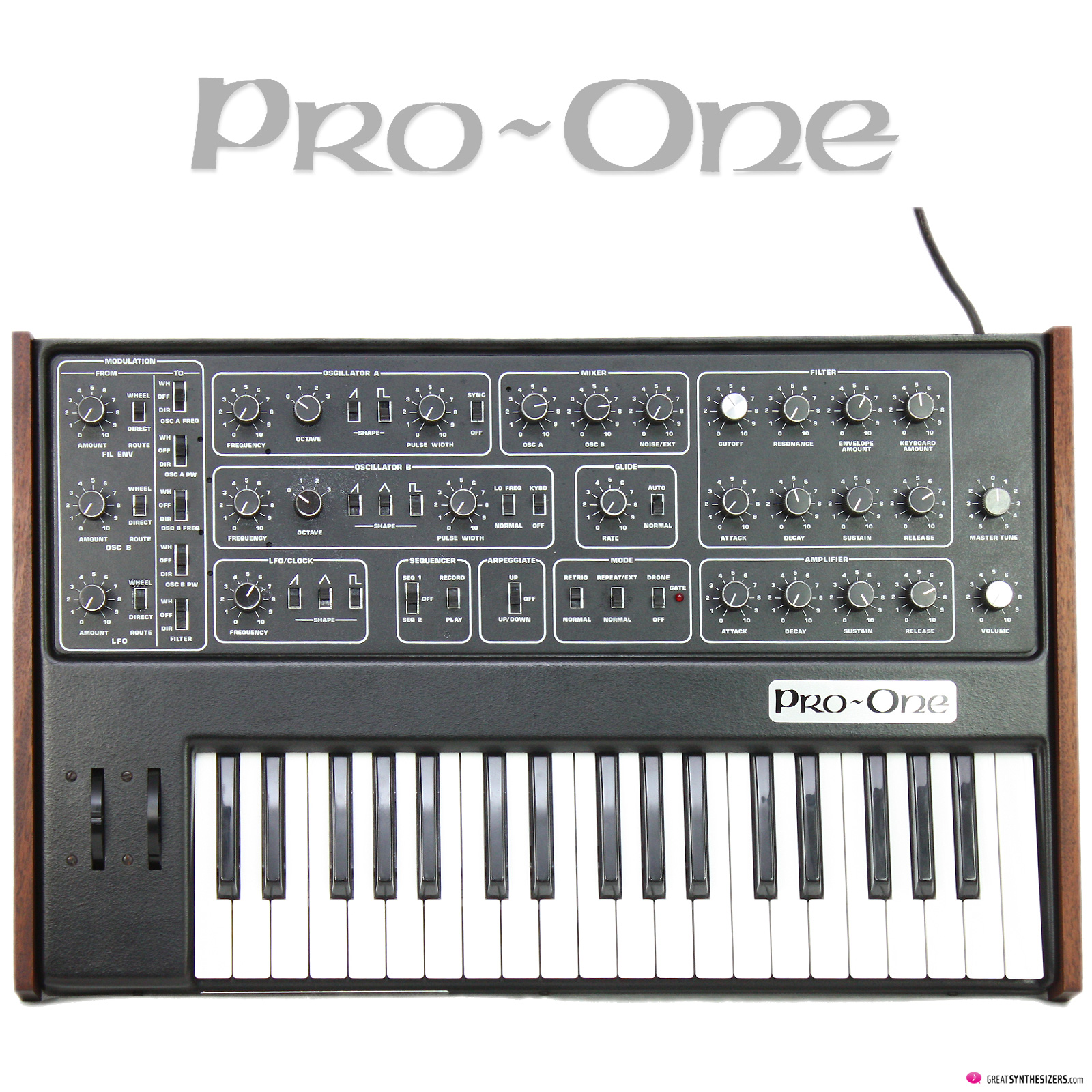 Sequential Pro-One - best vintage monophonic? - GreatSynthesizers